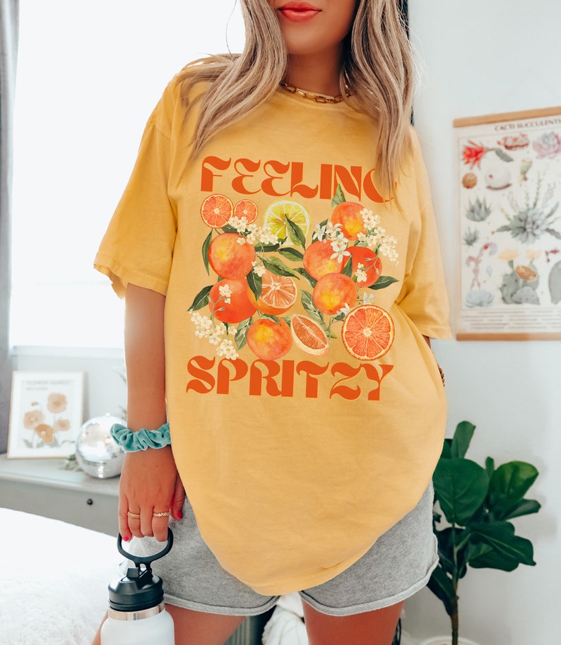 Feeling Spritzy Shirt Retro Spritz Shirt Italy Girls Trip Shirts Spritz Bachelorette Shirts Love At First Spritz Luxury Bachelorette Shirts image 4