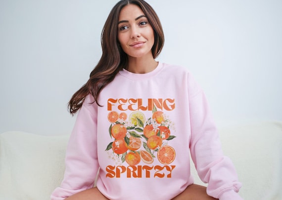 Feeling Spritzy Sweatshirt Retro Spritz Sweatshirt Italy Girls Trip Spritz Bachelorette Sweatshirt Love At First Spritz Luxury Bachelorette 
