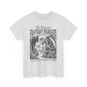 The Tortured Readers Department Shirt Fantasy Reader Shirt Booktok Merch Alls Fair in Love Shirt Book Lover Gift Dragon Bookish Shirt image 4
