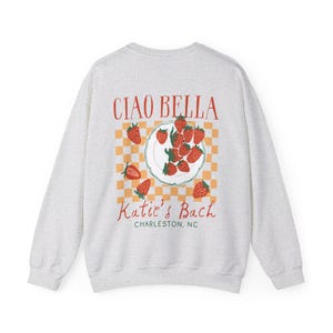 Sweat fraises personnalisé Italie Shower nuptiale C'est l'amour Sweat fraîchement sorti du marché Sweat tomate fille Bachelorette d'été image 4