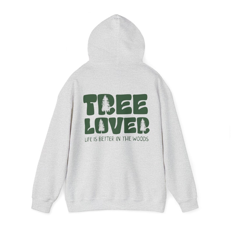 Tree Lover Hoodie Protect Our Forests Hoodie Granola Girl Planet Over Profit Hoodie Ecology Hoodie Tree Hugger Gift Environmental Gifts image 3