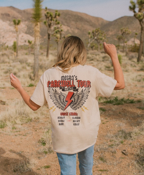 Farewell Tour Bachelorette Shirts Vegas Bachelorette Shirts Bach Tour Bachelorette Rock Bachelorette Shirts Nashville Bachelorette Party Tee