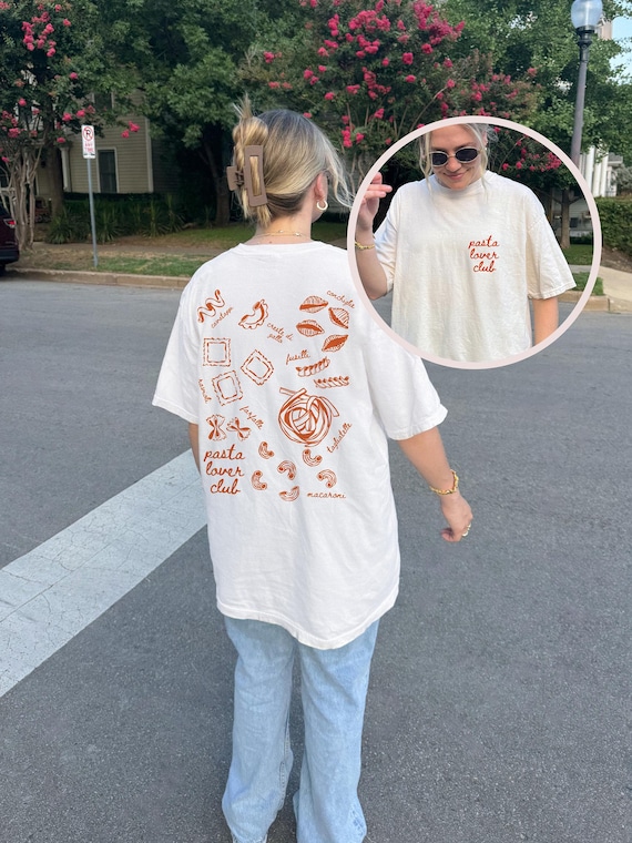 Pasta Shirt Pasta lover Shirt Italian Summer Shirt La Dolce Vita Shirt Tomato Girl Summer Shirt Pasta Womens Shirt Eat Pasta Run Fasta Shirt
