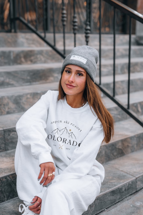 Aspen Sweatshirt Colorado Sweatshirt Mountain Sweatshirt Mountain Sweater Aesthetic Clothes VSCO Sweatshirt Y2K sweatshirt Aspen Tshirt