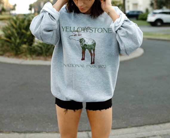 Yellowstone Sweatshirt National Park 