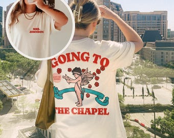 Going To The Chapel Shirt Vegas Bachelorette Shirts Bach Tour Shirts Future Mrs Shirt Lucky in Love Bachelorette Mrs Las Vegas Wedding Shirt