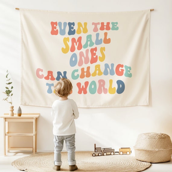 Play Wall Hanging Play Room Decor Boho Wild One Wall Hanging Playroom Sign Custom Nursery Tapestry Toddler Room Decor Playroom Wall Decor Etsy