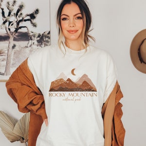 Rocky Mountain Shirt Colorado Shirt National Park Shirt Oversize Y2K Shirt Oversize Graphic Tee Retro National Park Shirt Colorado Tshirt