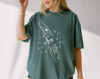 Subtiles Dramione Shirt Buchclub Shirt Dramione Reader Shirt Gefesseltes Shirt moralisch graues Shirt dunkle Academia Shirt Enemies zu Liebhaber Shirt