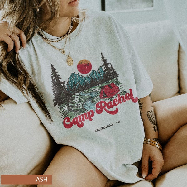 Vintage Camp Bachelorette Shirts Custom Bachelorette Party Shirts Camping Tees Camp Themed Lake Bachelorette Shirts Wild in The Woods Tees
