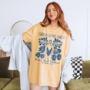 Girls Gone Mild Shirt Spa Bachelorette Shirt Pjs and Prosecco Shirts Fresh Off the Market Spa Day Coastal Grandma Bachelorette Slumber Party