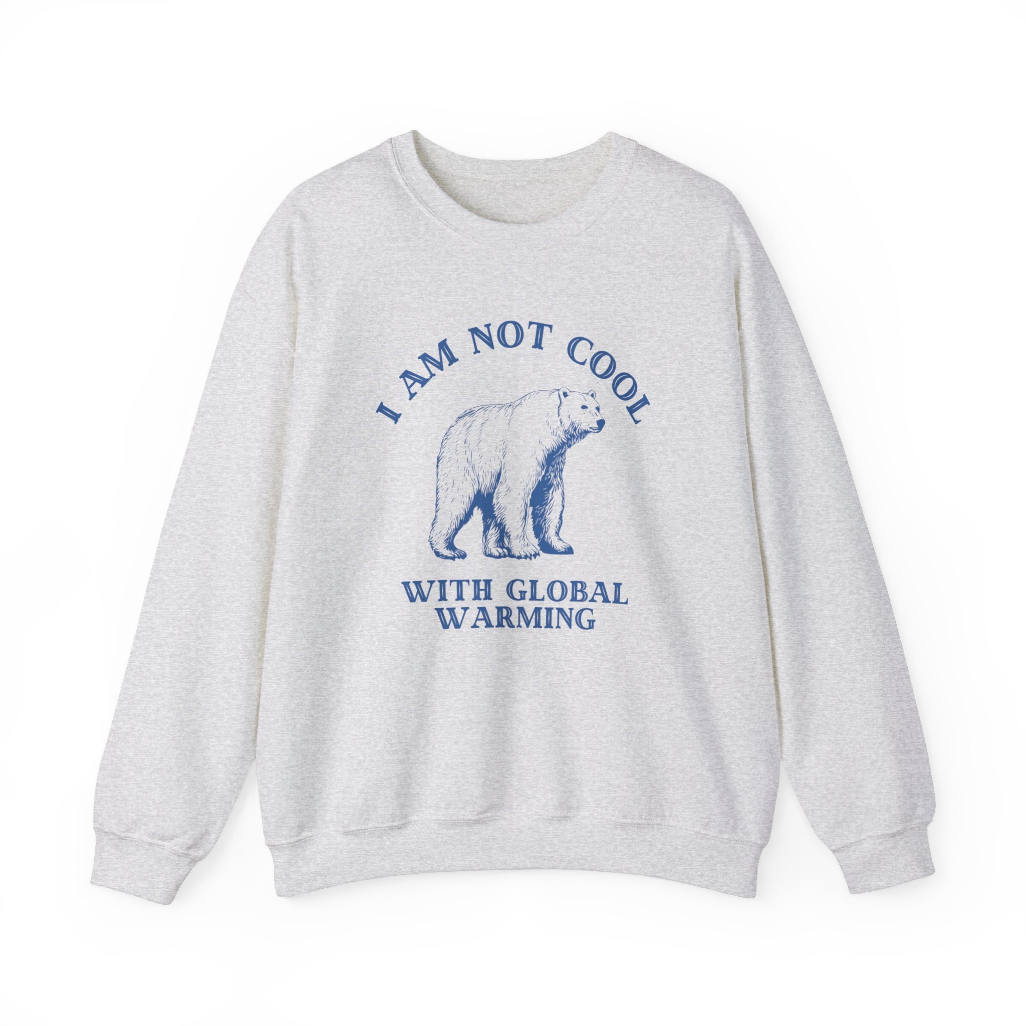 Polar Bear Sweater Global Warming Sweatshirt Granola Girl