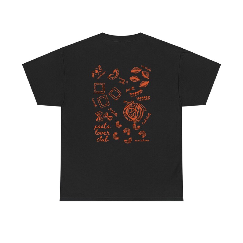 Camiseta de pasta Camiseta para amantes de la pasta Camiseta de verano italiana Camiseta de La Dolce Vita Camiseta de verano para chica tomate Camiseta de pasta para mujer Camiseta Eat Pasta Run Fasta imagen 4