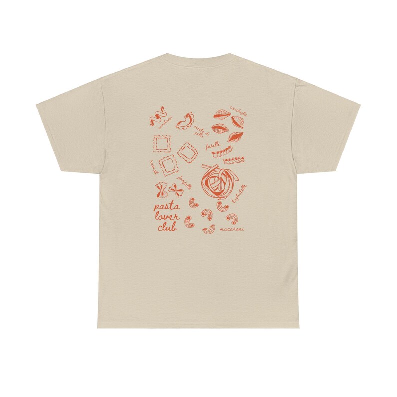 Camiseta de pasta Camiseta para amantes de la pasta Camiseta de verano italiana Camiseta de La Dolce Vita Camiseta de verano para chica tomate Camiseta de pasta para mujer Camiseta Eat Pasta Run Fasta imagen 5