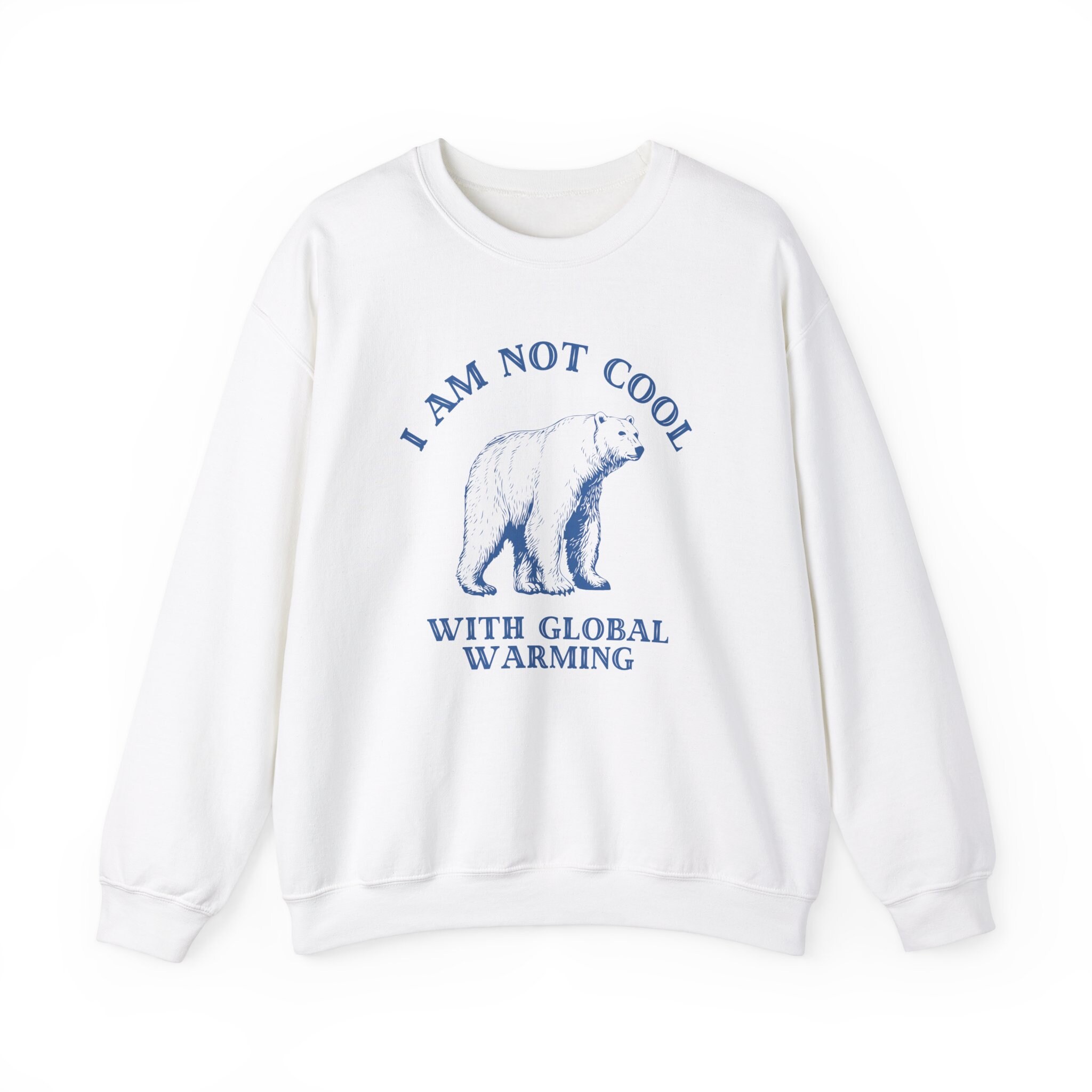 NORDISK■Uni Sauna Cartoon Polar Bear Sweatshirt■送料込 Polar Bear Sweater Global Warming Sweatshirt Granola Girl