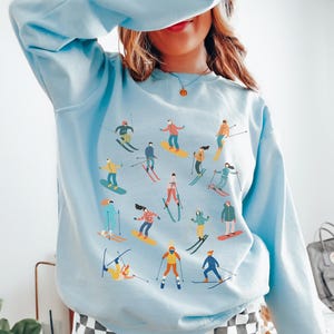 Apres Ski Sweatshirt Apres Ski Club Retro Apres Ski Sweater Ski Bachelorette Colorado Sweatshirt Aspen Ski Sweater Retro Skiing Sweatshirt