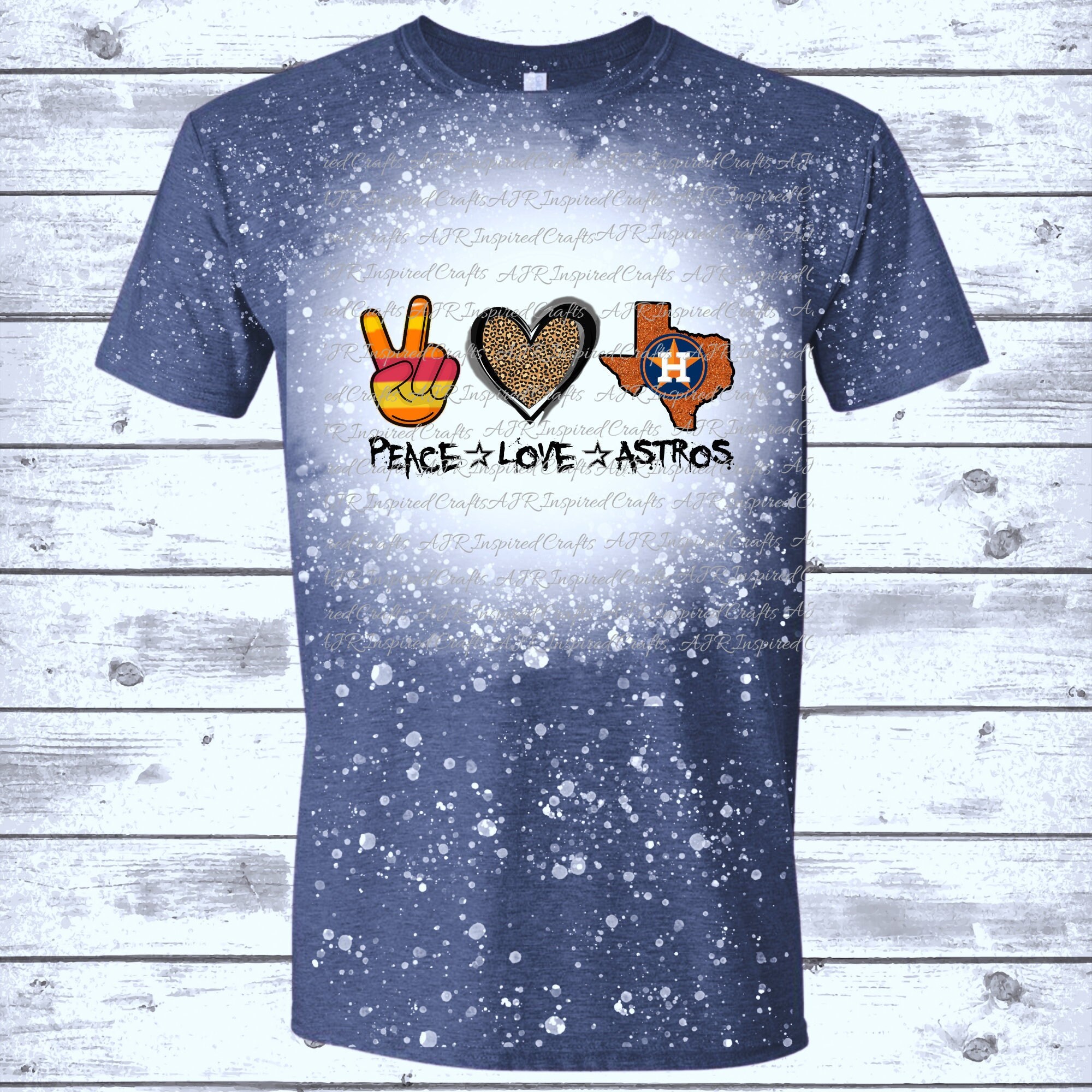 Discover Peace, Love, Astros shirt | Sports team 3D Shirt
