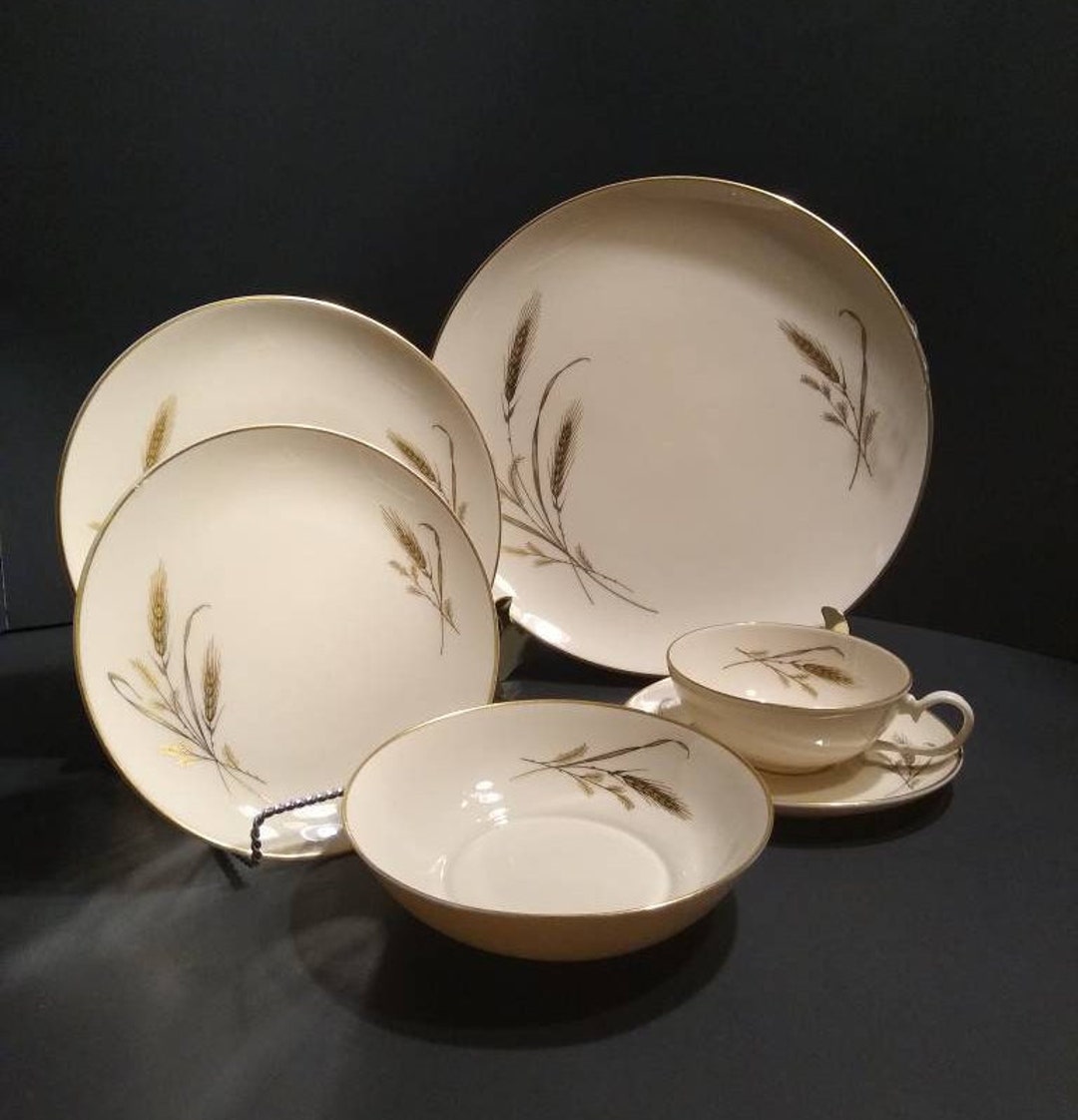 Fine Arts Fine China. Pattern: Golden Harvest. - Etsy