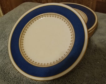 SPODE ランカスター コバルトブルー R8950 ゴールドギルト ファイン