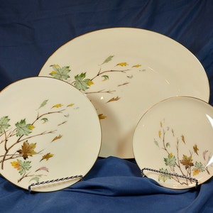 Lenox Fine China.  Pattern: Westwind. Plates and Platters.