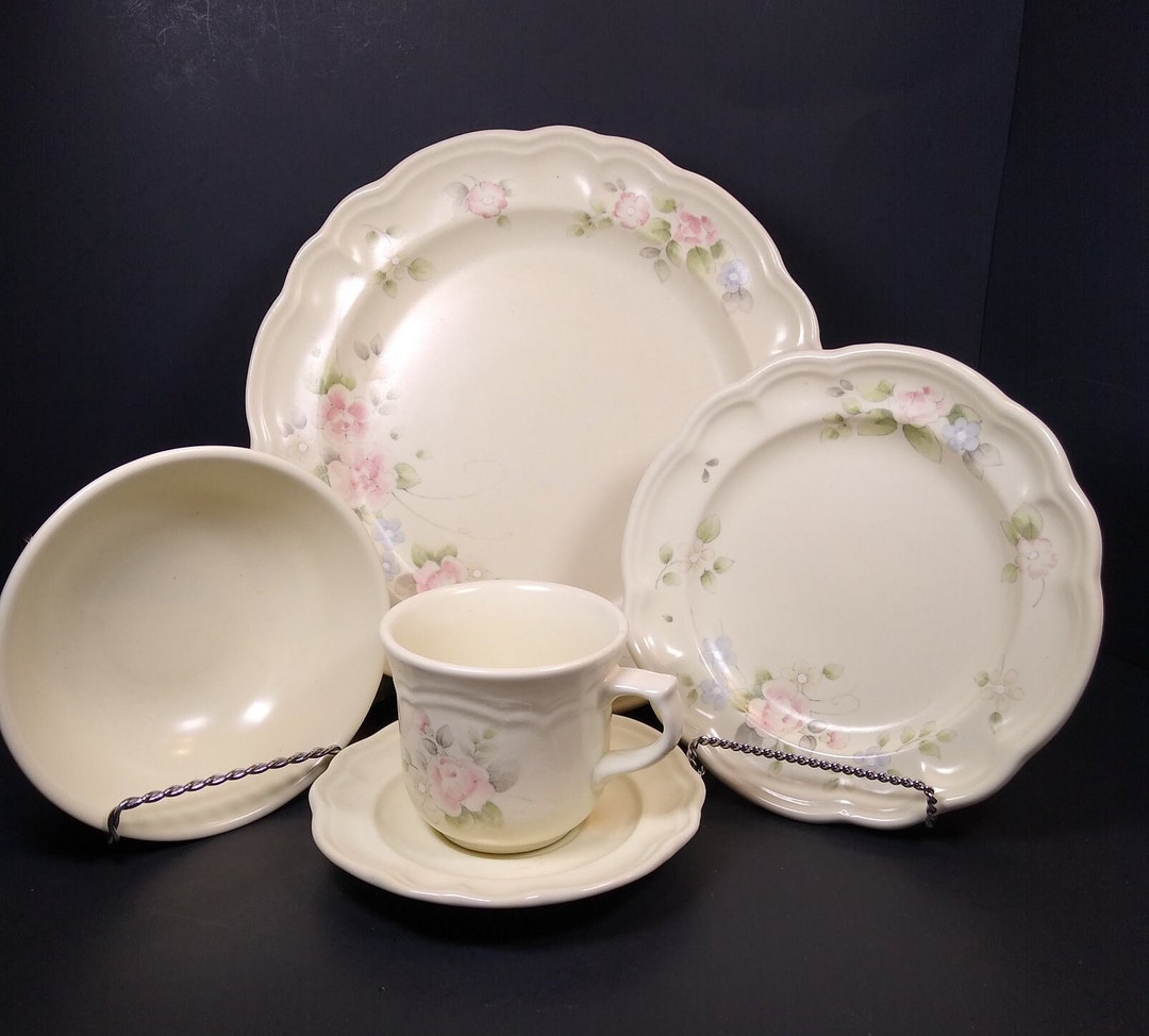 Pfaltzgraff Tea Rose. Various Dinnerware and Serving Pieces. - Etsy