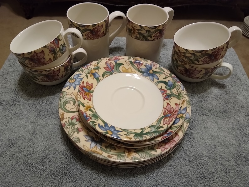 Royal Doulton Everyday English Fine China. Jacobean TC 1216. Etsy