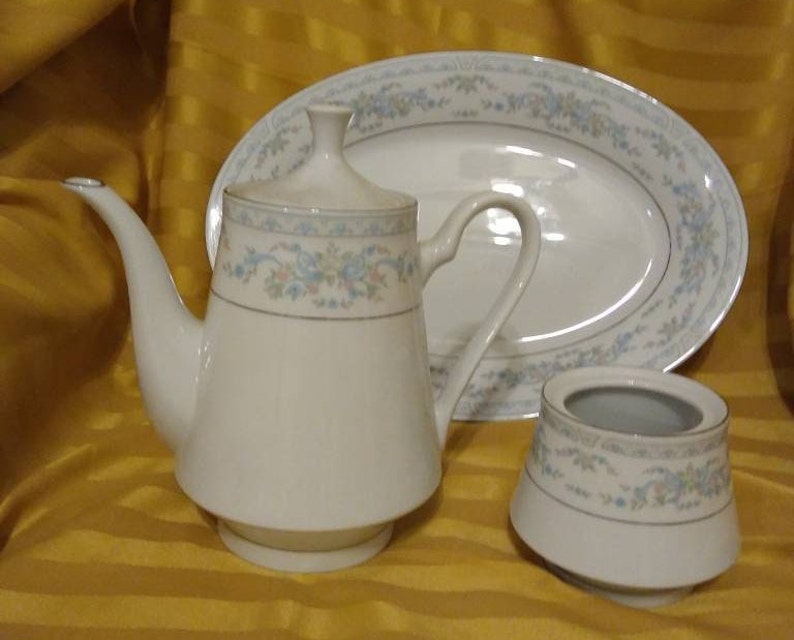 Crown Ming Fine China. Pattern Rose Point. Assorted Serving Pieces. Etsy