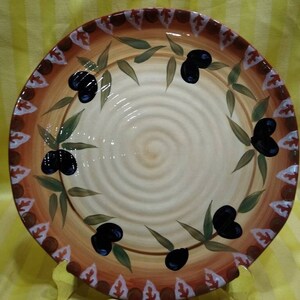 JCP Home Collection. Pattern: Tuscan Dreams. Dinner Plates.