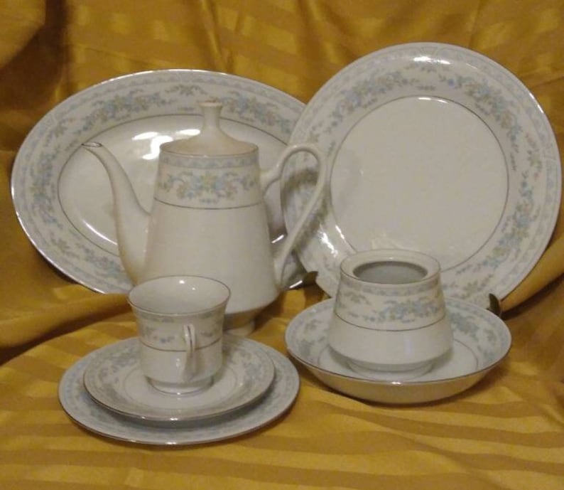 Crown Ming Fine China. Pattern Rose Point. Assorted Serving Pieces. Etsy