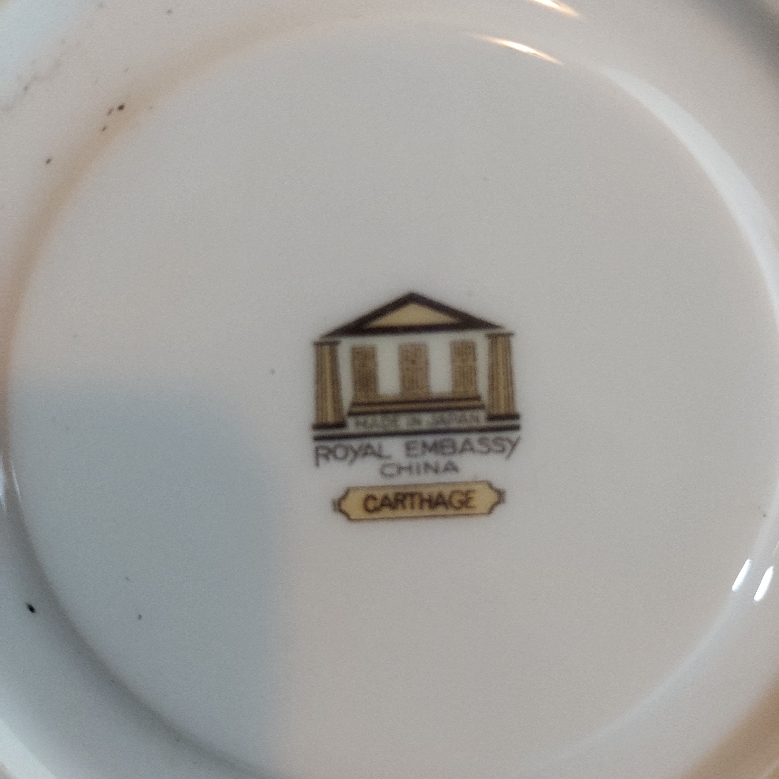 Carthage Pattern Royal Embassy Fine China. Japan. Pattern: Carthage - Etsy