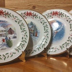 Lenox Holiday Plate 2022 - Etsy
