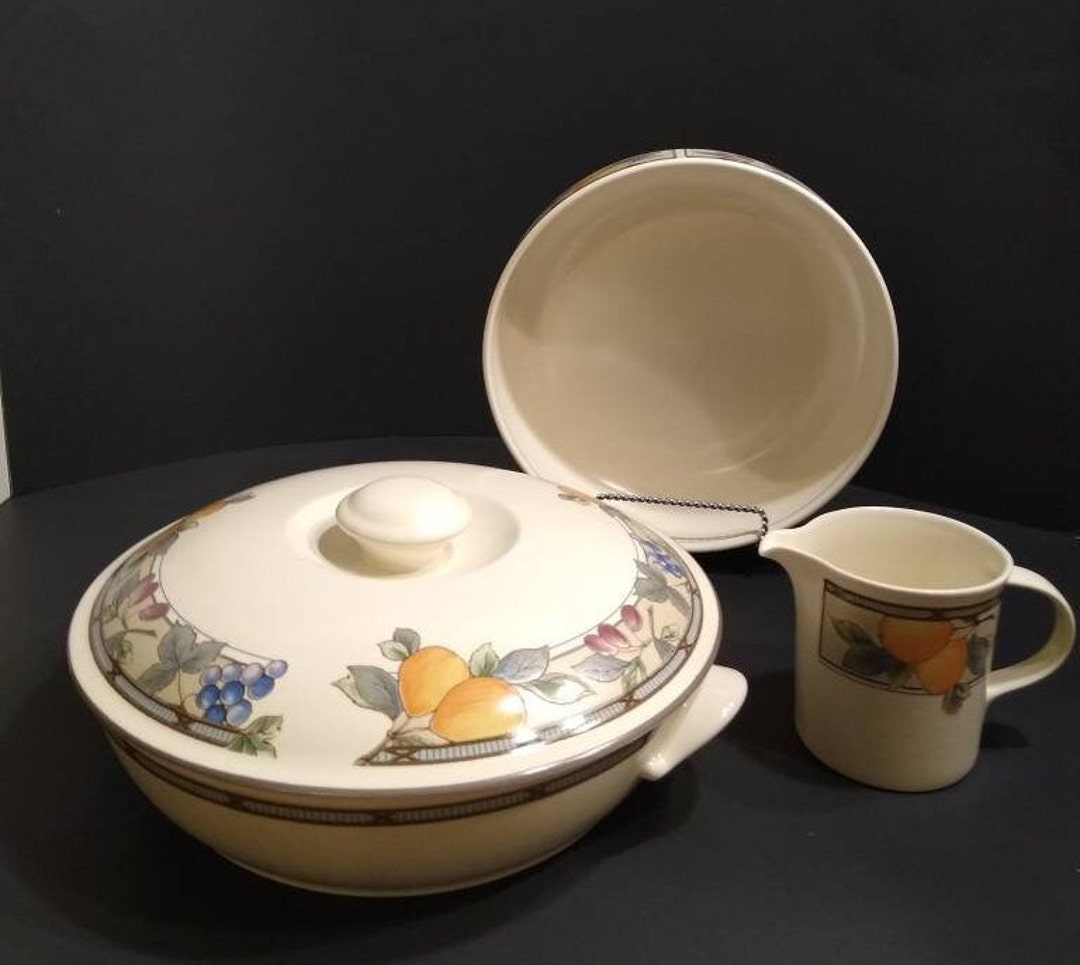 Mikasa Intaglio Dinnerware and Serving Pieces. Pattern Garden Harvest