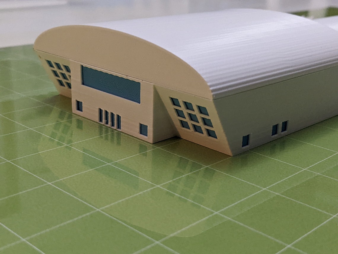 1:400 Scale Regional Airport Terminal Kit 3d Printed - Etsy