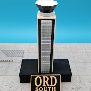 1:400 OHare South Air Traffic Control Tower (ORD)