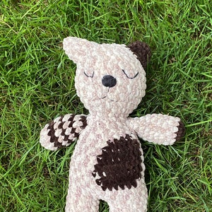 Todd the Sleepy Cat Crochet Plushie