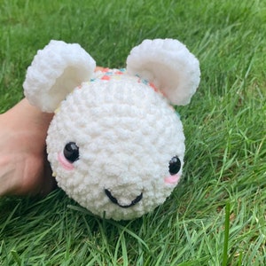 Confetti Bee Crochet Plushie
