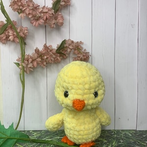 Peep the Little Chick Crochet Plushie