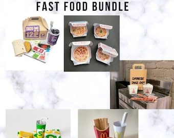 Miniature Fast Food Bundle