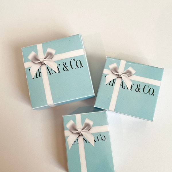 Miniature Tiffany and Co Boxes