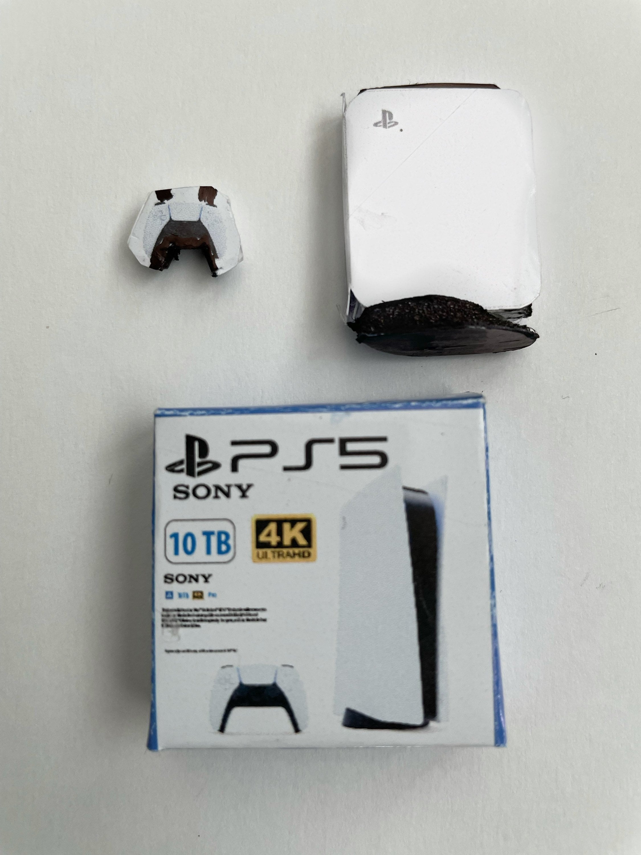 Miniature PS5 Box Etsy