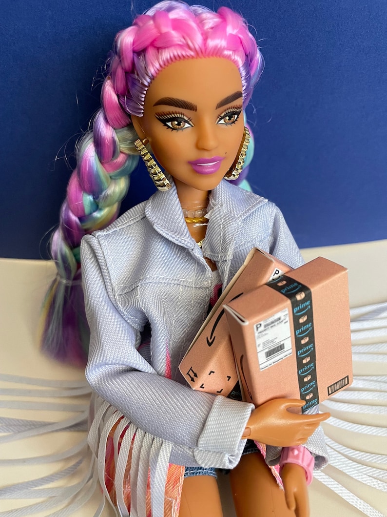 Miniature Amazon Box Etsy