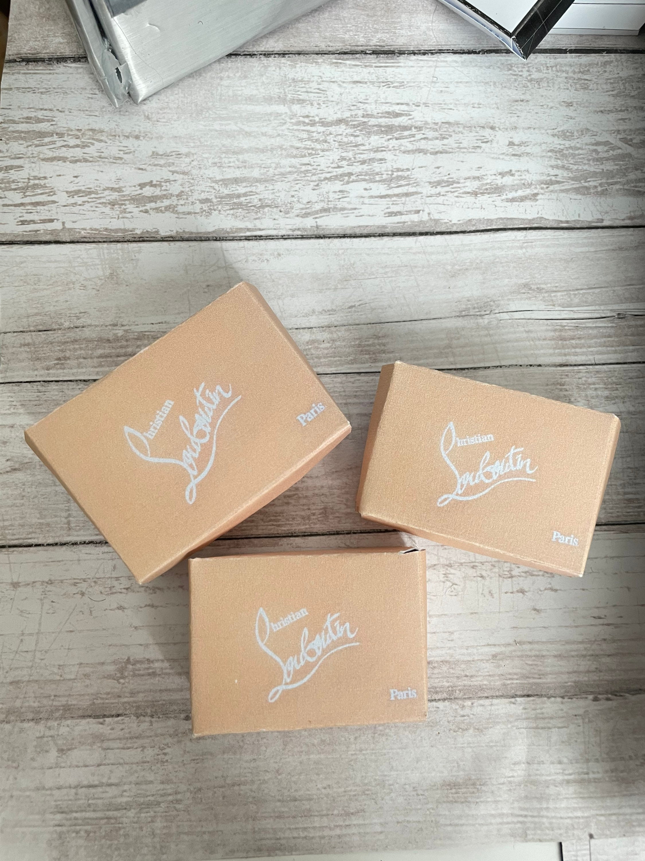 Miniature Designer Louboutin Boxes - Etsy