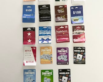 Miniature Gift Card Bundle