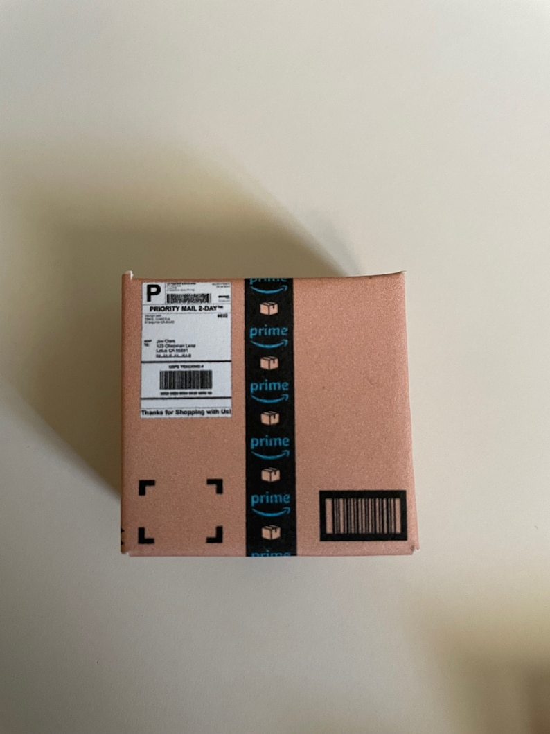 Miniature Amazon Box - Etsy