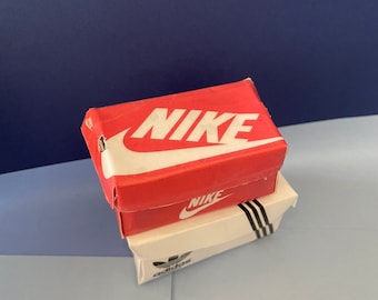 Miniature Nike and Adidas Shoe boxes