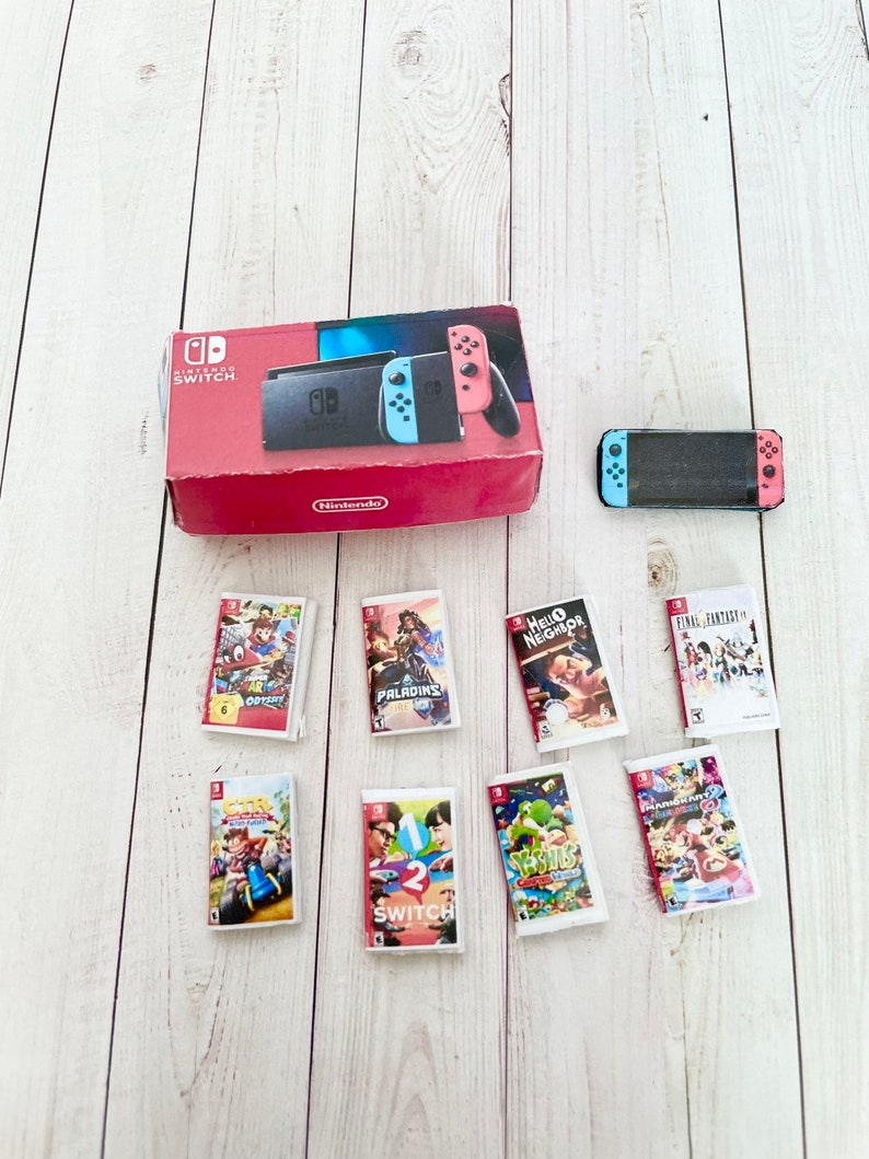 Little Box Nintendo Miniature Nintendo Game - Etsy