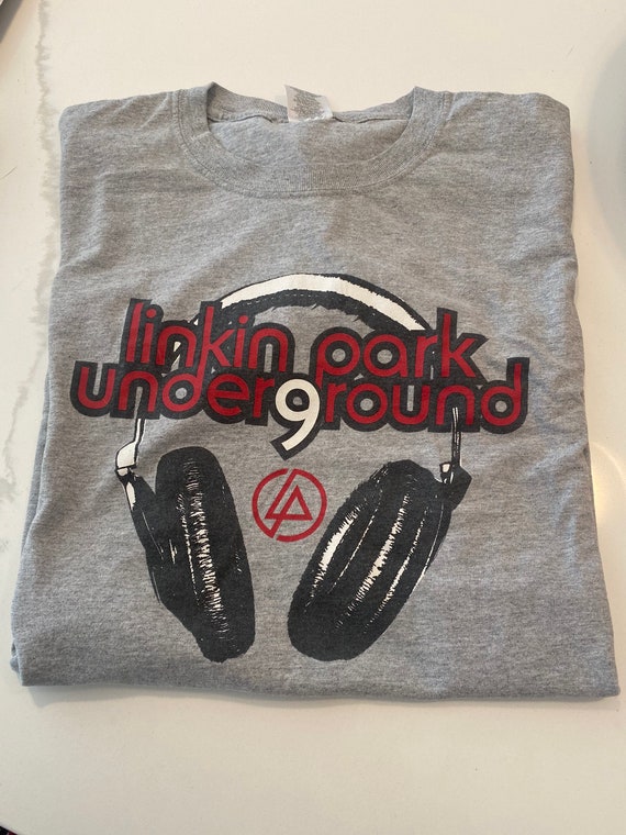 linkin park リンキン　グレー　underground シャツ　y2k Linkin Park Under9round Tshirt - Etsy