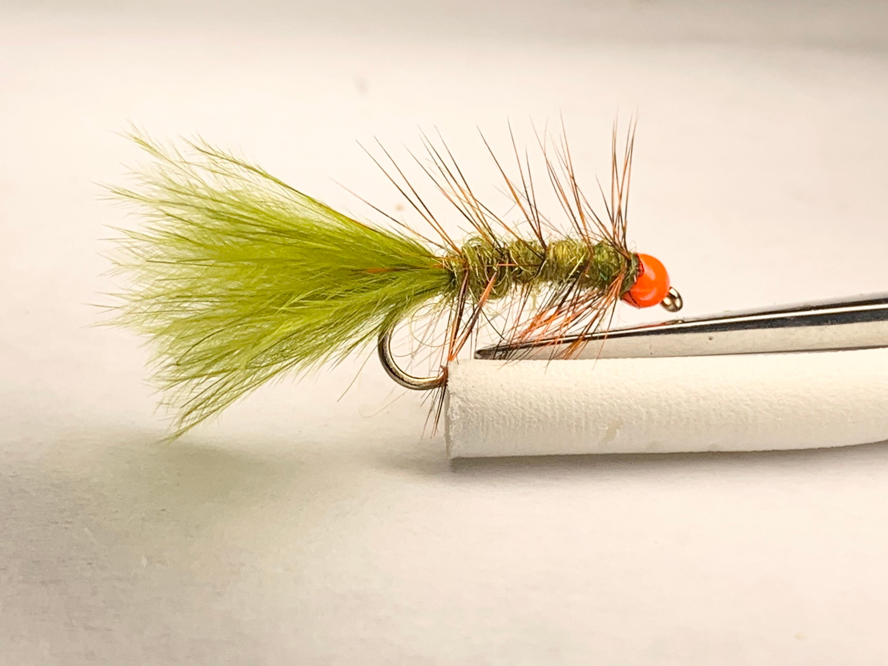 Pumpkin Head Flies Set of 6 Etsy