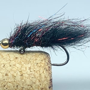 Lot de 2 mouches sangsues équilibrées feu de minuit