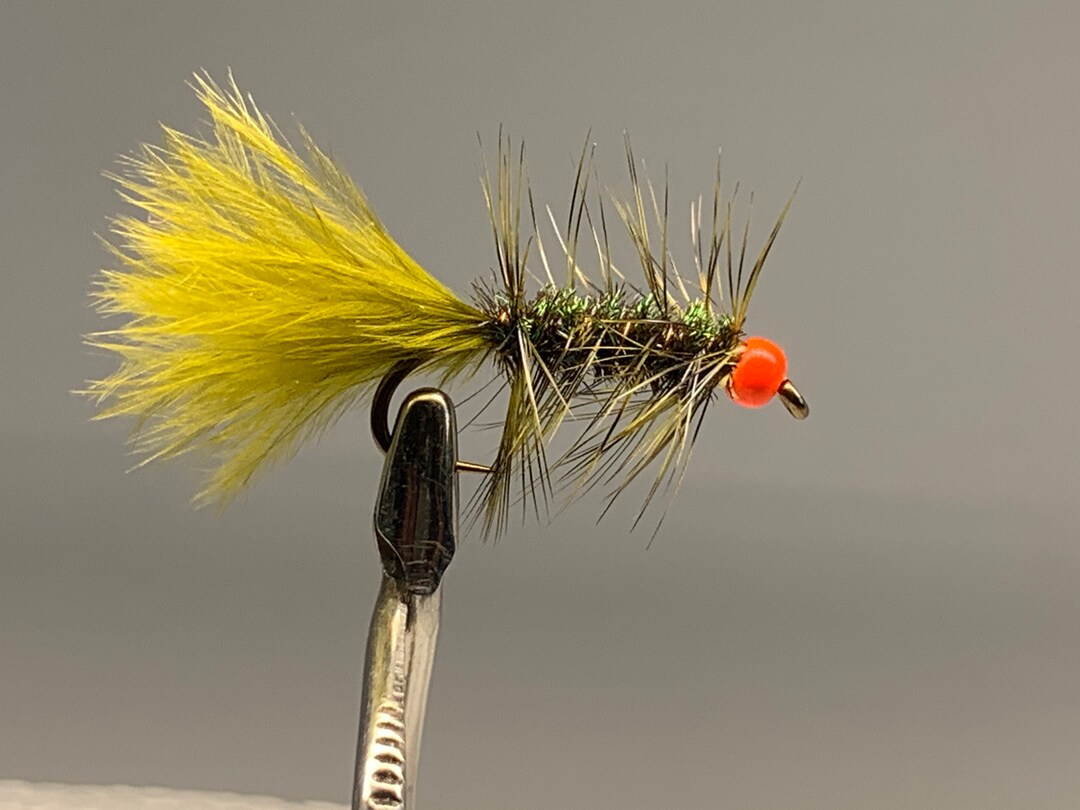 Pumpkin Head Flies Set of 2 Etsy